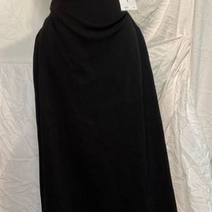 Emma James long black pencil skirt